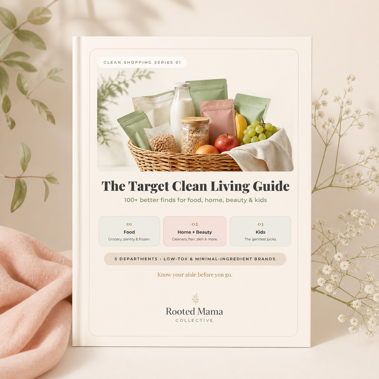 The Target Clean Living Guide digital product cover